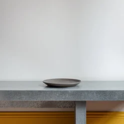 559 STONEWARE Assiettes Plates-Assiette plate en grès fin - Gris Ardoise