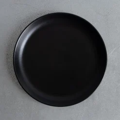 559 STONEWARE Assiettes Plates-Assiette plate en grès fin - Réglisse