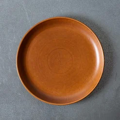 559 STONEWARE Assiettes Plates-Assiette plate en grès fin - Cannelle
