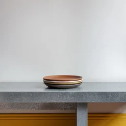 559 STONEWARE Assiettes Plates-Assiette plate en grès fin - Cannelle