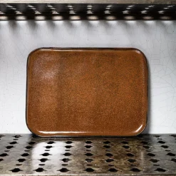 259 SERAX Assiettes|Assiettes Plates-Assiette plate en grès n°1 - Ocre