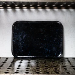 259 SERAX Assiettes|Assiettes Plates-Assiette plate en grès n°1 - Noir d'Encre