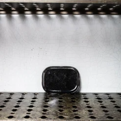 259 SERAX Assiettes|Assiettes Plates-Assiette plate en grès n°3 - Noir d'Encre