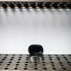 259 SERAX Assiettes|Assiettes Plates-Assiette plate en grès n°4 - Noir d'Encre