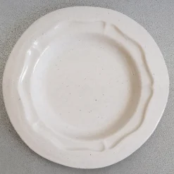 925 JARS CERAMISTES Assiettes Plates-Assiette plate RLF Réféctoire - Sable Brillant