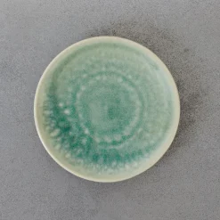 925 JARS CERAMISTES Assiettes Plates-Assiette plate Tourron - Jade