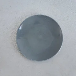 1927 DINNERWARE u0026 CO Assiettes Plates-Assiette plate upcyclée - Bleu