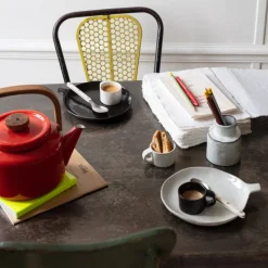 259 SERAX Assiettes Plates-Assiette poêlon La Mère - Ebony Blanc