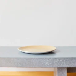 925 JARS CERAMISTES Assiettes Plates-Assiette ronde Maguelone - Genet