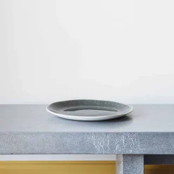 925 JARS CERAMISTES Assiettes Plates-Assiette ronde Maguelone - Orage