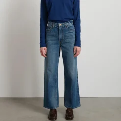 Femme B SIDES L'esprit Merci|Jeans-- Jeans Elissa High Wide - Catewash