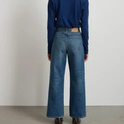 Femme B SIDES L'esprit Merci|Jeans-- Jeans Elissa High Wide - Catewash