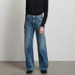 Femme B SIDES L'esprit Merci|Jeans-- Jeans Marcel Culotte - Liselblue