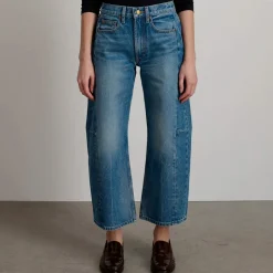 Femme B SIDES L'esprit Merci|Jeans-- Jeans Relaxed Lasso - Hydewash