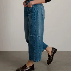 Femme B SIDES L'esprit Merci|Jeans-- Jeans Relaxed Lasso - Hydewash