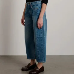 Femme B SIDES L'esprit Merci|Jeans-- Jeans Relaxed Lasso - Hydewash