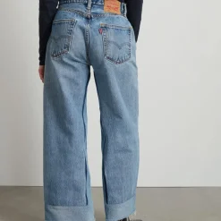 Femme B SIDES L'esprit Merci|Jeans-- Jeans Reworked Culotte - Vintage Indigo