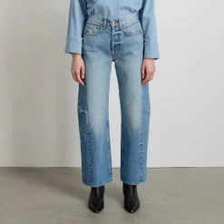 Femme B SIDES Jeans-- Jeans Slim Lasso - Tate Vintage