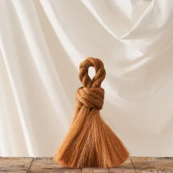 1236 BROUSTOU Entretien & Rangement|Maison De Campagne-Balayette Noeud en Chanvre - Orange