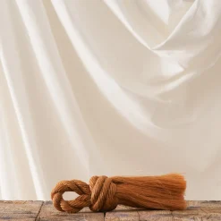 1236 BROUSTOU Entretien & Rangement|Maison De Campagne-Balayette Noeud en Chanvre - Orange