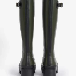 Femme Barbour L'esprit Merci|Bottes-- Bottes Snowdon Wellingtons - Olive
