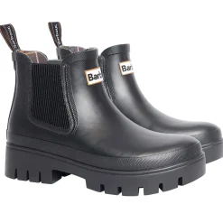 Femme Barbour Bottes-- Bottines Halton - Noir