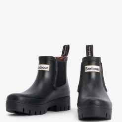 Femme Barbour Bottes-- Bottines Halton - Noir