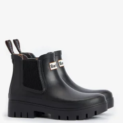 Femme Barbour Bottes-- Bottines Halton - Noir