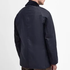 Homme Barbour L'esprit Merci|Vestes-- Veste Ashby Wax Jacket - Marine