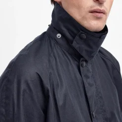 Homme Barbour L'esprit Merci|Vestes-- Veste Ashby Wax Jacket - Marine