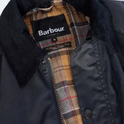 Homme Barbour L'esprit Merci|Vestes-- Veste Ashby Wax Jacket - Marine
