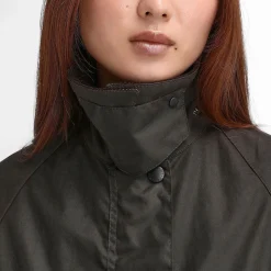 Femme Barbour L'esprit Merci|Vestes-- Veste Bedale Wax - Olive