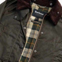 Femme Barbour L'esprit Merci|Vestes-- Veste Bedale Wax - Olive