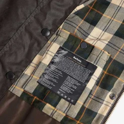 Femme Barbour L'esprit Merci|Vestes-- Veste Bedale Wax - Olive