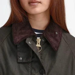 Femme Barbour L'esprit Merci|Vestes-- Veste Bedale Wax - Olive