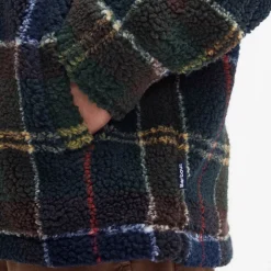 Homme Barbour Vestes-- Veste Bryson Tartan - Bleu