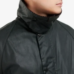 Homme Barbour Vestes-- Veste Os Bedale Wax - Sage