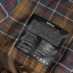 Femme Barbour Vestes-- Veste Transport Wax - Olive