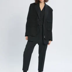 Femme Barena Vestes-Venezia - Veste Blazer Gala - Noir