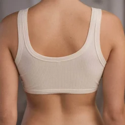 Femme BASERANGE Sous-vêtements-- Bralette Heart - Blanc