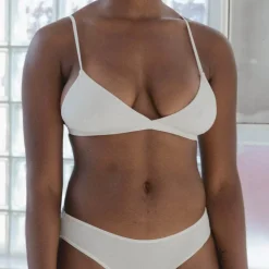 Femme BASERANGE Sous-vêtements-- Bralette Mississipi - Blanc