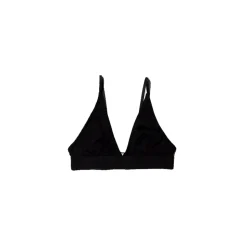 Femme Baserange Sous-vêtements-- Bralette Triangle - Noir