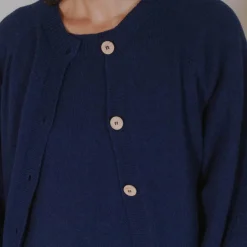 Femme BASERANGE Mailles-- Cardigan Soar - Bleu