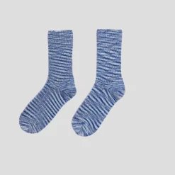 Femme BASERANGE Chaussettes|Chaussettes-- Chaussettes Twist - Bleu