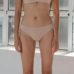 Femme BASERANGE Sous-vêtements-- Culotte bell - Beige