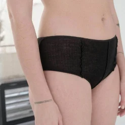 Femme BASERANGE Sous-vêtements-- Culotte Vein - Noir