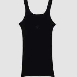 Femme BASERANGE T-shirts-- Débardeur Heart - Noir