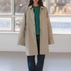 Femme BASERANGE Manteaux-- Manteau Even - Beige