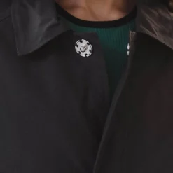 Femme BASERANGE Manteaux-- Manteau Long Even - Noir