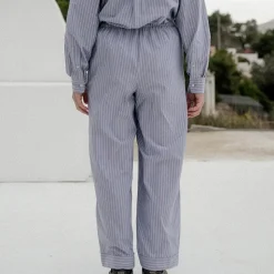 Femme Baserange Pantalons-- Pantalon Limber - Bleu